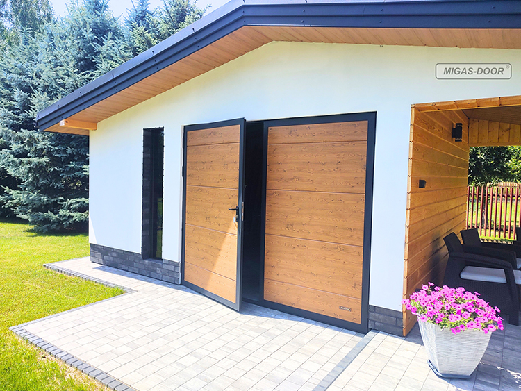 brama garażowa dwuskrzydłowa