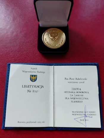 Dyrektor Cementowni Rudniki odznaczony przez Sejmik Województwa