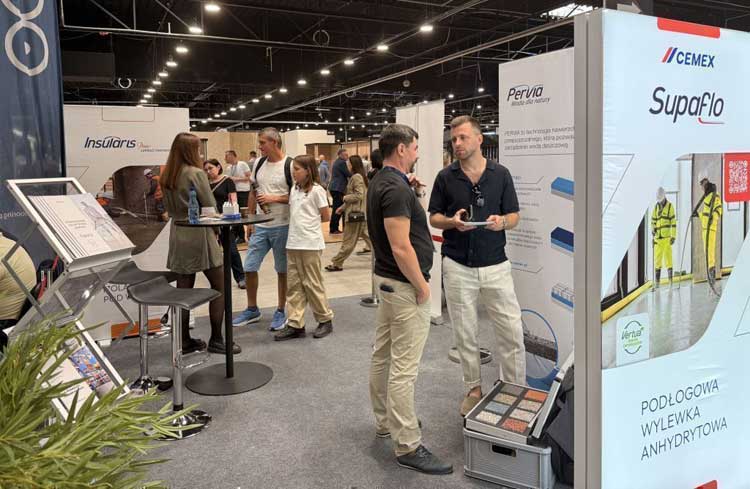 Cemex Polska na Warsaw Floor Expo