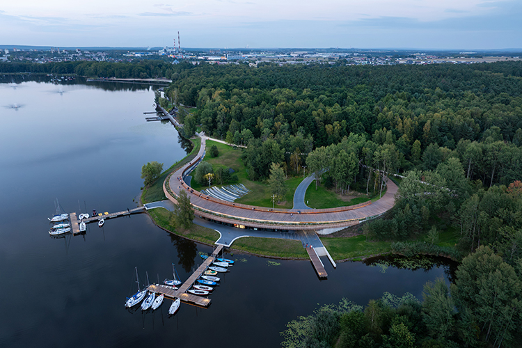 Marina Tychy nad Jeziorem Paprocańskim