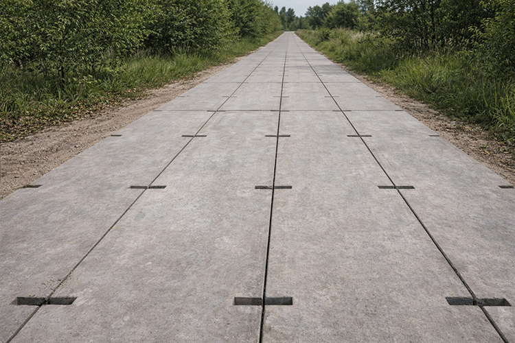 pełna płyta drogowa 300 × 100 × 15 cm
