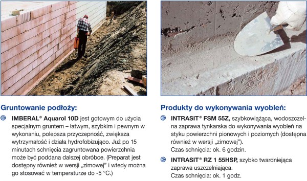 Uszczelnienie budowli - Gwarantowane uszczelnienie wysokiej jakości według firmy Visbud-Projekt