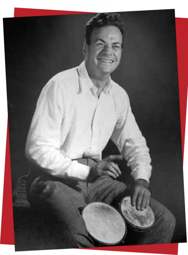 Richard Feynman, matematyk, genetyk, artysta malarz, czynny perkusista samby i twórca nanotechnologii