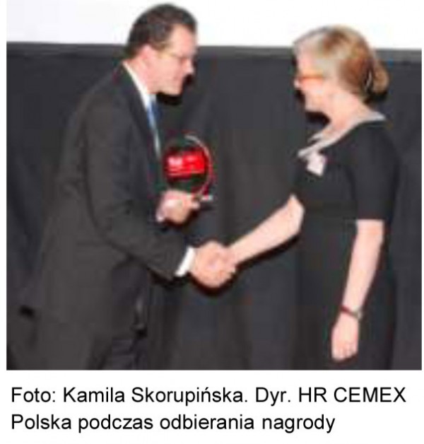 CEMEX Polska z tytułem TOP EMPLOYERS 2012