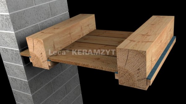 1. warstwy starego stropu usuwamy aż do odsłonięcia drewnianej konstrukcji stropu ze ślepym pułapem, Fot. Leca Polska