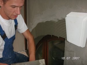 Jak zamontować sztukaterie na łuku okiennym cz. 1
