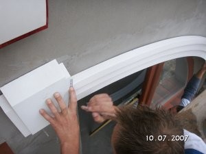 Jak zamontować sztukaterie na łuku okiennym cz. 1
