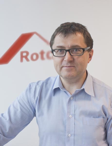 Andrzej Wróblewski, ekspert ds. technologii okien i drzwi Roto