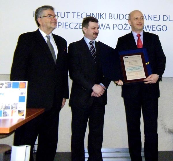 Piotr Dauksza (po_prawej) dyrektor generalny ISOVER. Fot. ISOVER