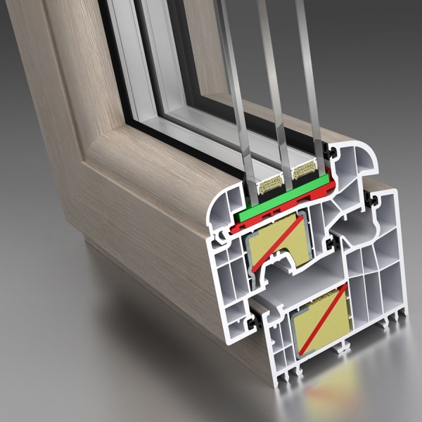 Okno MS evolution ze wzmocnieniem termicznym SteelPUR FOT. MS więcej niż OKNA