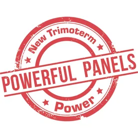 Panele o nowej wydajności strukturalnej i energetycznej - Trimoterm Power 