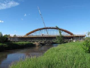 Metrostav - most w Chełmku