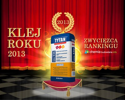 KLEJ ROKU 2013 - zwycięzca rankingu