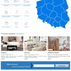 Homebook.pl baza architeków, projektantów, wykonawców
