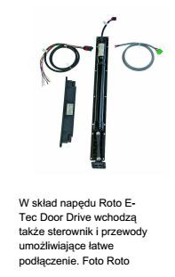 Elektryczny napęd do drzwi Roto E-Tec Door Drive