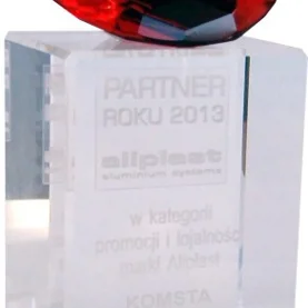 Komsta nagrodzona za współpracę z firmą Aliplast