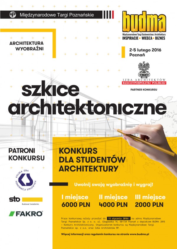 Konkurs „Szkice architektoniczne” 