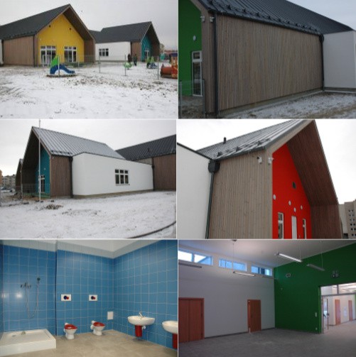 W przyjaznym dla dzieci budynku wzniesionym z ekologicznych materiałów przewidziano miejsce dla 100 najmłodszych mieszkańców Gdańska. Fot, Ecologiq