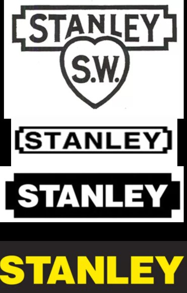 Ewolucja logotypów Stanley, Fot. Stanley