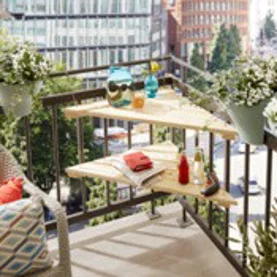 Jak wykonać wiszący narożny stolik balkonowy? – krok po kroku