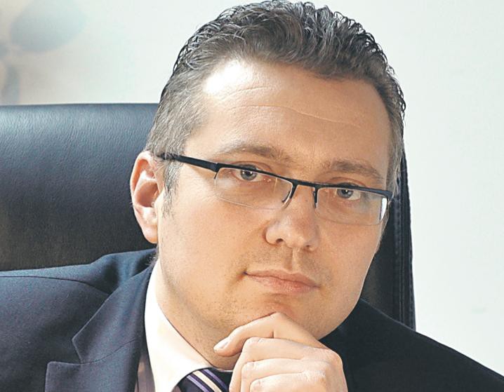 Mariusz Łubiński, prezes firmy Admus, administrującej i zarządzającej osiedlami. Fot. Admus