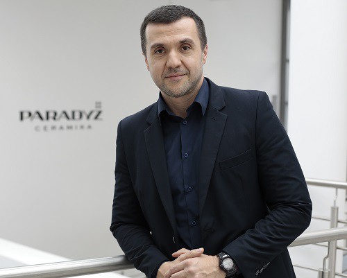 Daniel Kaczmarek, dyrektor sprzedaży krajowej Ceramiki Paradyż, Fot. Ceramika Paradyż