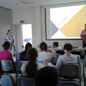 Studenci Uniwersytetu Ekonomicznego w Poznaniu z wizytą w Nuvarro
