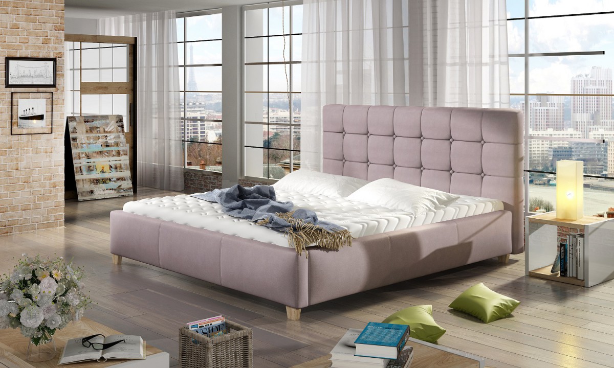 Soft-loftowy styl w sypialni