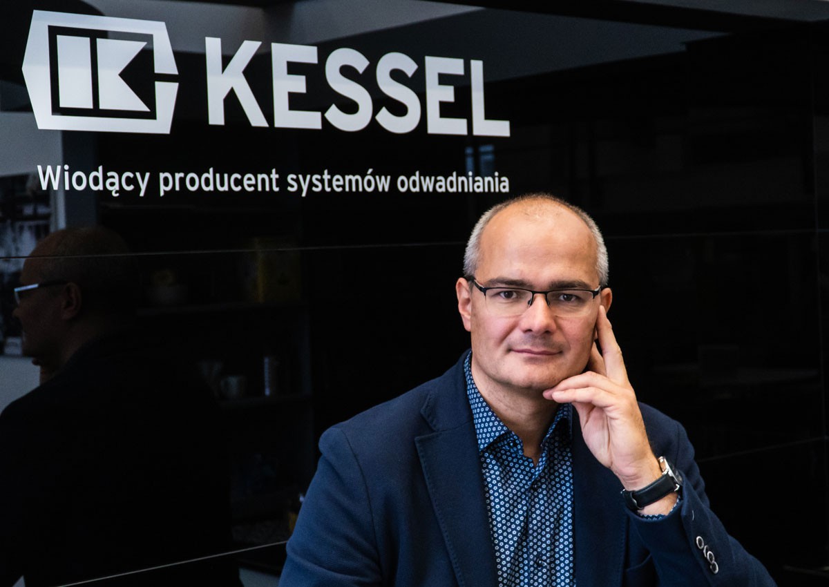 Jerzy Stosiek, dyrektor zarządzający firmą KESSEL fot. Kessel Sp. z o.o