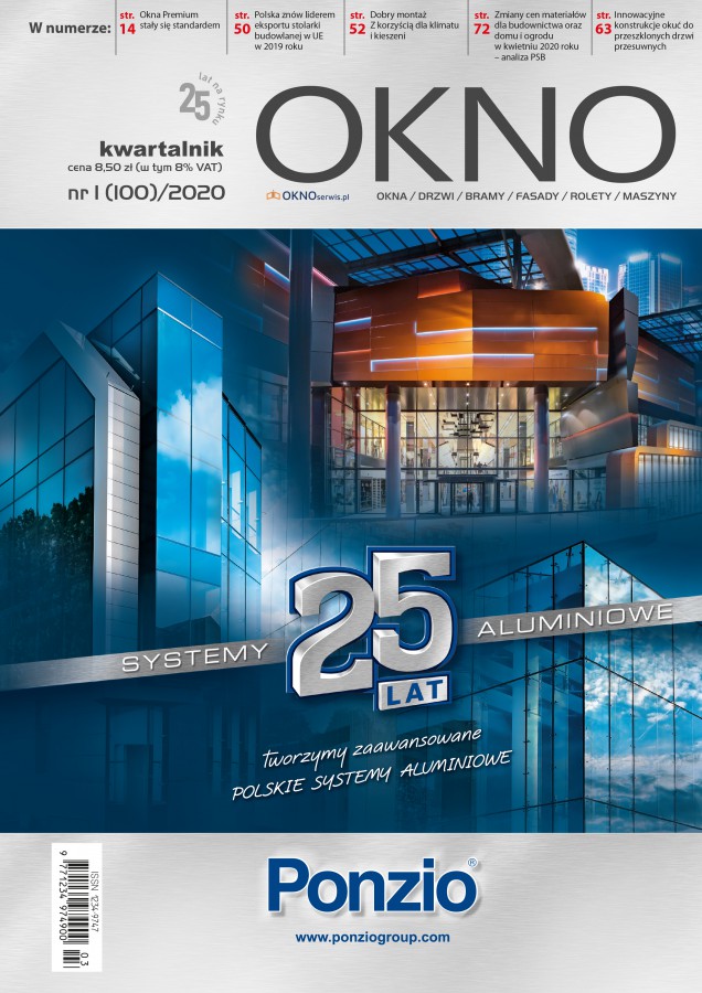 Kwartalnik OKNO nr I (100)/2020 już w sprzedaży