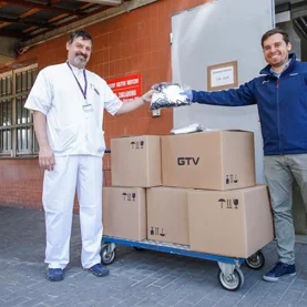 GTV wspiera lokalne szpitale