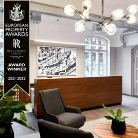 Roark Studio z prestiżową nagrodą 2021 European Property Award za projekt rewitalizacji Budynku Dyrekcji