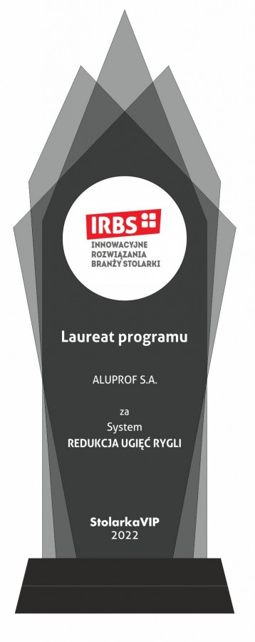 Aluprof wyróżniony w konkursie IRBS 2022