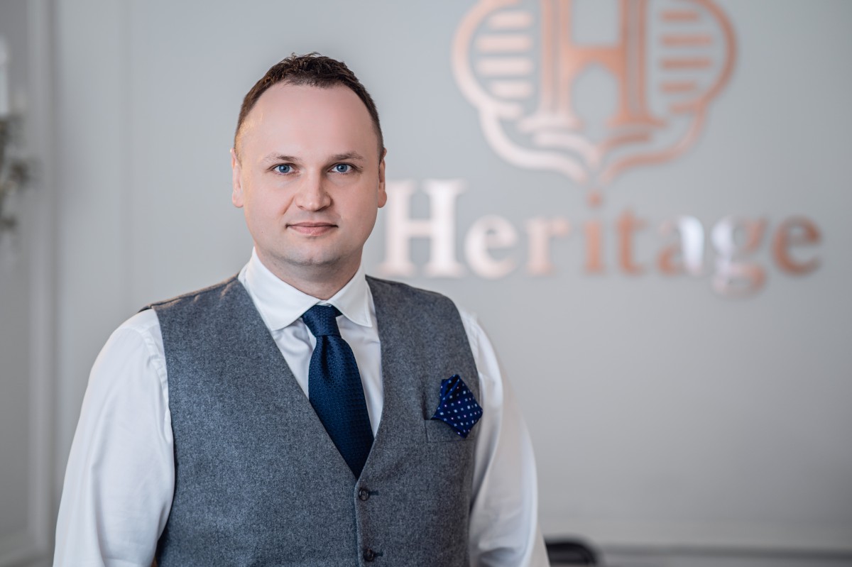 Michał cebula Prezes HRE Think Tank.. Fot. HRE Investments