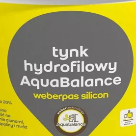 Nowy tynk weberpas silicon AquaBalance