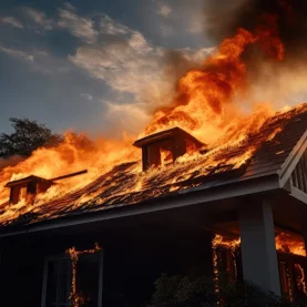 Każdego roku płonie coraz więcej budynków. Czy dach może być odporny na pożary?