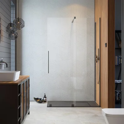 Siła prostoty: wizualnie lekkie kabiny prysznicowe
