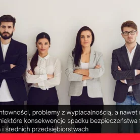 Gdy firmy tracą stabilność finansową, skutki odczuwają również pracownicy