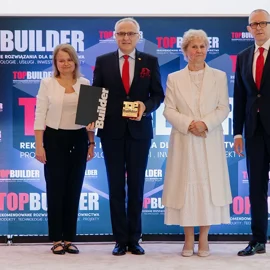 Gala TOPBUILDER 2025 już za nami – Blachy Pruszyński ze statuetką 20-lecia
