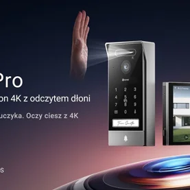 EZVIZ prezentuje HP7 Pro – pierwszy na rynku wideodomofon 4K z technologią rozpoznawania dłoni, który czyni codzienne wejście do domu prostszym i bezpieczniejszym