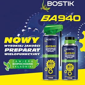Bostik BA940: niezawodny pomocnik w domu, warsztacie i garażu!