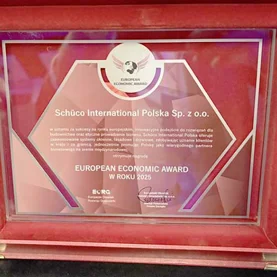 Schüco Polska z nagrodą European Economic Award 2025