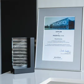 PAGEN z wyróżnieniem od Schüco!