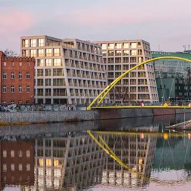 Harmonijna architektura kontrastów na wrocławskim Nadodrzu