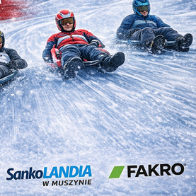 FAKRO partnerem I Otwartych Mistrzostw Polski w Saneczkarstwie Dowolnym