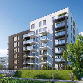Nowy budynek na Lawendowych Wzgórzach – zamieszkaj wśród miejskich udogodnień i zieleni