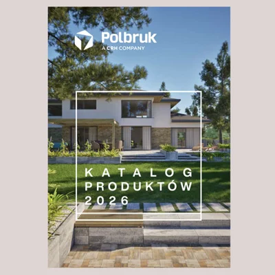 Nowy Katalog Polbruk 2026  - kompleksowy przewodnik po nawierzchniach i małej architekturze