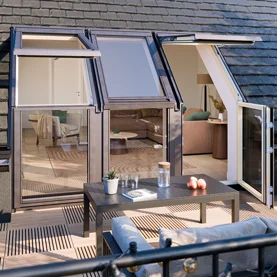 Zielony - kolor który uspokaja. Inspiracje od FAKRO dla Twojego domu