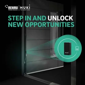 Inteligentny dostęp do domu – nowość REHAU Window Solutions i NUKI