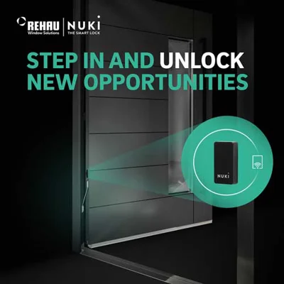 Inteligentny dostęp do domu – nowość REHAU Window Solutions i NUKI
